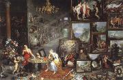 Jan Brueghel The Elder allegory of sight Germany oil painting artist